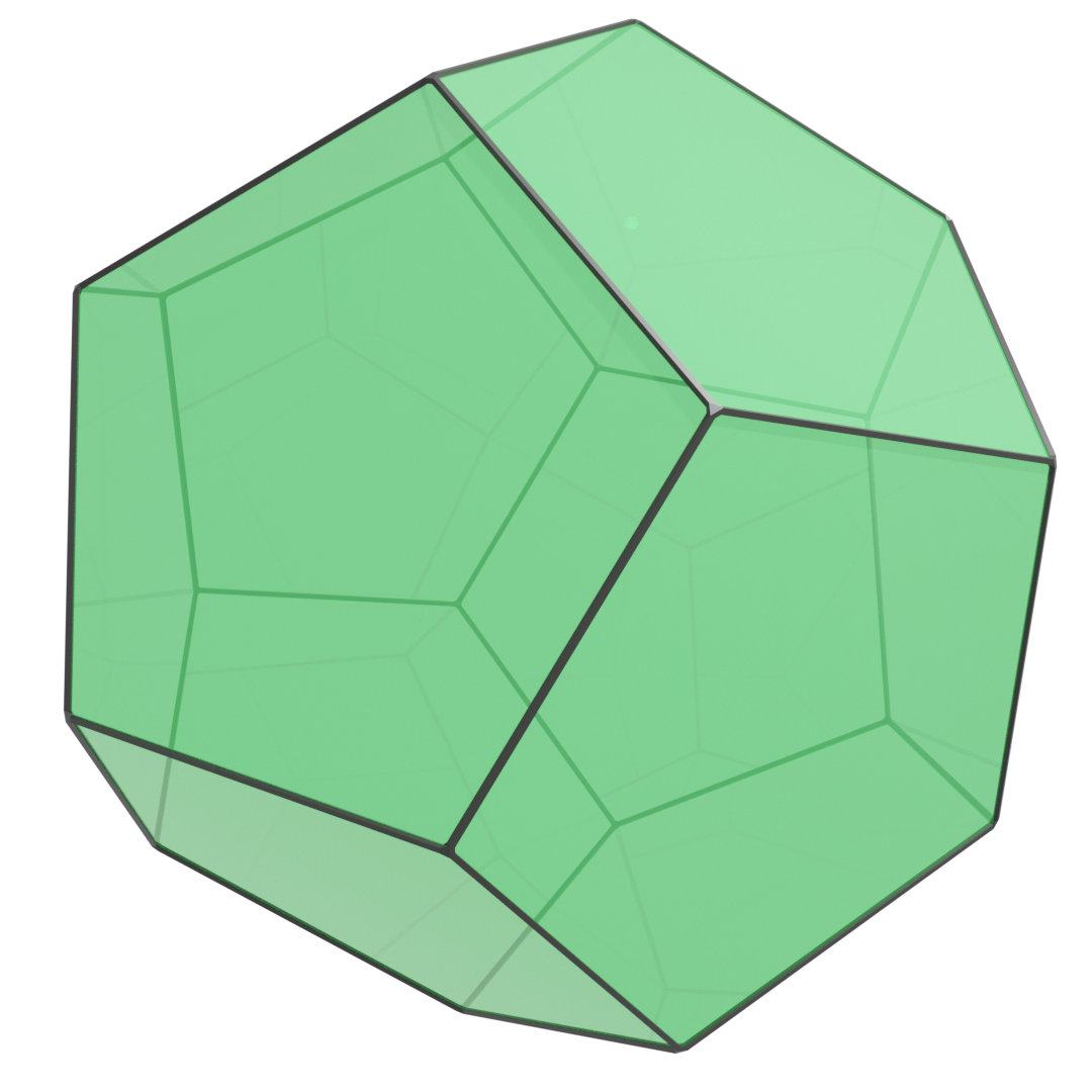 Blender dodecahedron
