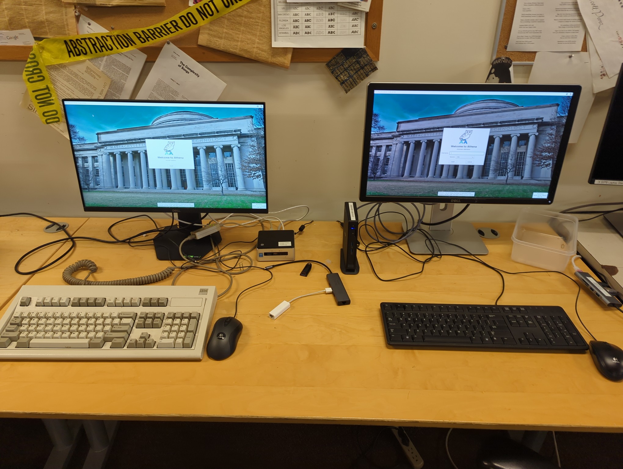 The Nixathena cluster in the SIPB office